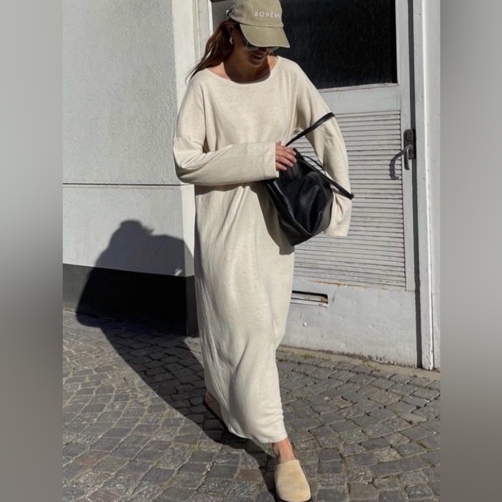 Boheme hemp maxi dress